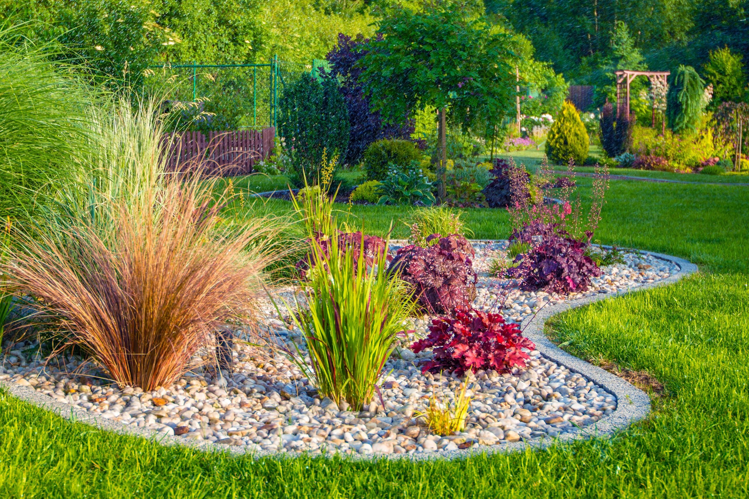 Peaceful natural landscape representing harmony and balance