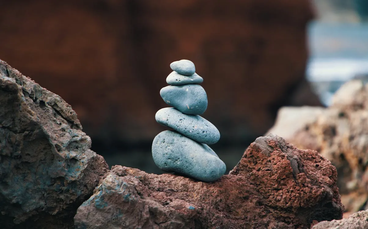 Serene natural environment symbolizing balance and harmony